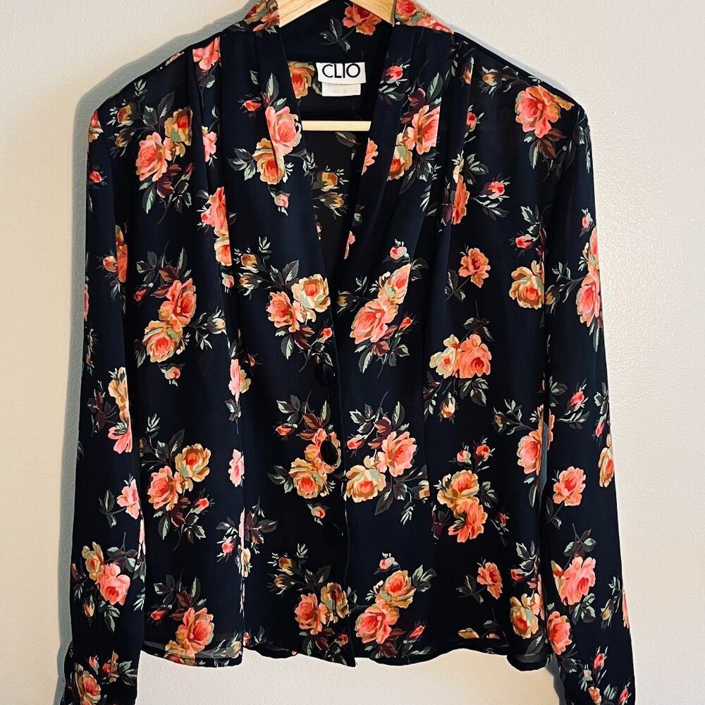 Floral Pattern Blouse